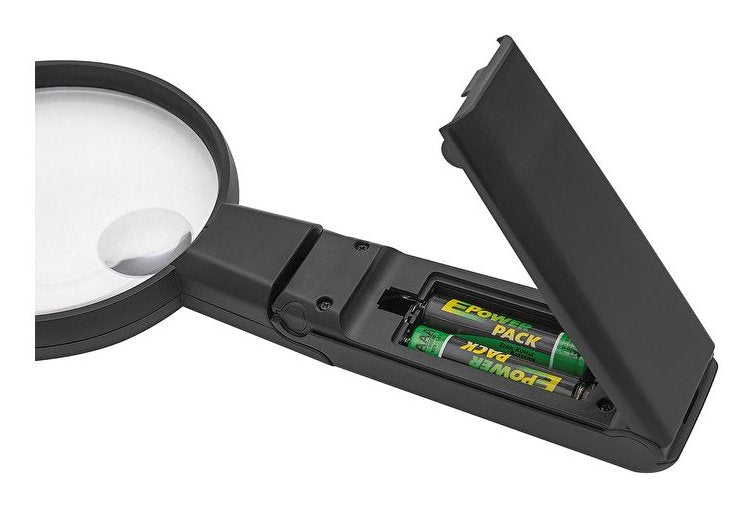 EAN 4003801865652 - Wedo 271 7565 lente de aumento y lupa 5x Negro, Blanco imagen 3
