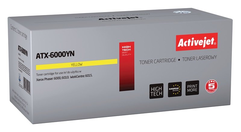 EAN 5901443094302 - Activejet ATX-6000YN cartucho de tóner 1 pieza(s) Compatible imagen 1