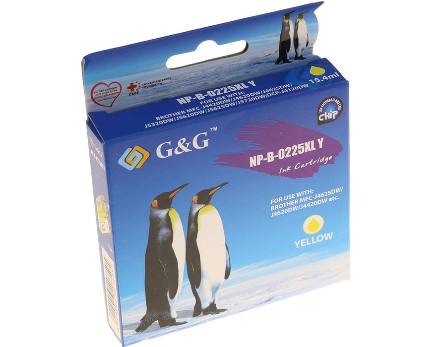 EAN 6941784780563 - G&G 14538 cartucho de tinta 1 pieza(s) Compatible Alto rendimiento (XL) Amarillo imagen 4