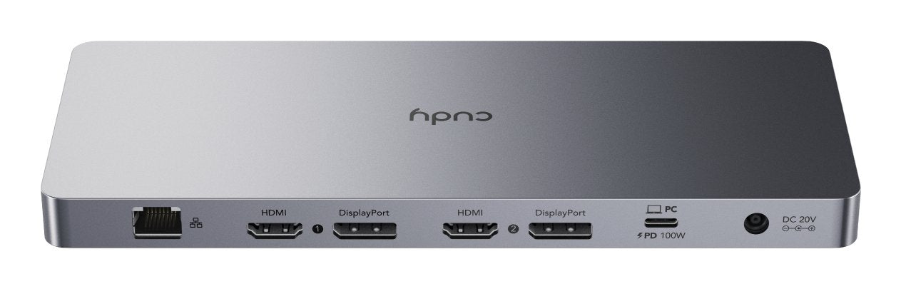 EAN 6971690793098 - Cudy CS700 base para portátil y replicador de puertos Acoplamiento USB 3.2 Gen 2 (3.1 Gen 2) Type-C Gris, imagen 3