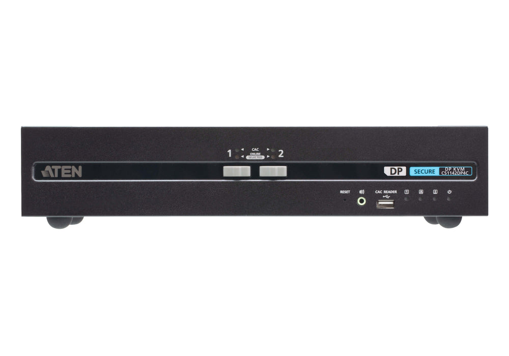 EAN 4710469341489 - ATEN CS1142DP4C interruptor KVM Negro imagen 1