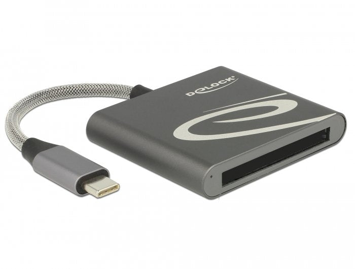 EAN 4043619917457 - DeLOCK 91745 lector de tarjeta USB 3.2 Gen 1 (3.1 Gen 1) Type-C Negro, Plata imagen 1