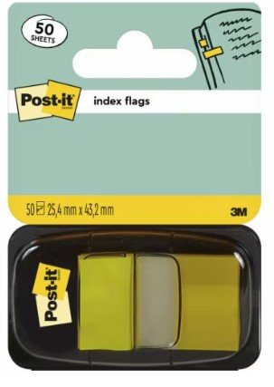 EAN 0021200707551 - Post-It 680-5 bandera adhesiva 50 hojas imagen 2