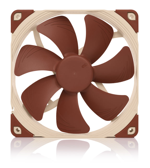 EAN 9010018100235 - Noctua NF-A14 Carcasa del ordenador Ventilador 14 cm Beige, Marrón imagen 2