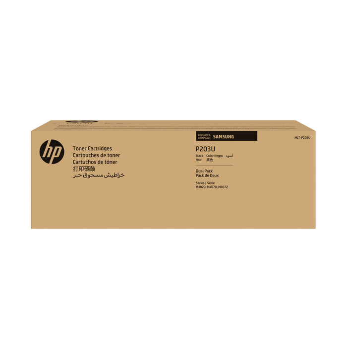 EAN 0191628484270 - Samsung MLT-P203U 2-pack Ultra High-Yield Original Toner Cartridge cartucho de tóner 2 pieza(s) imagen 1