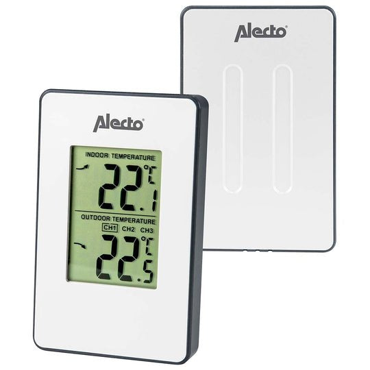 EAN 8712412676217 - Alecto WS-1050 estación meteorológica digital Blanco LCD Batería imagen 3