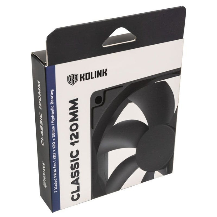 EAN 5999094004092 - Kolink Classic HDB Carcasa del ordenador Ventilador 12 cm Negro 1 pieza(s) imagen 6