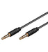 EAN 4040849638329 - Goobay AVK 182-0300 mini cable de audio 3 m 3,5mm Negro imagen 1