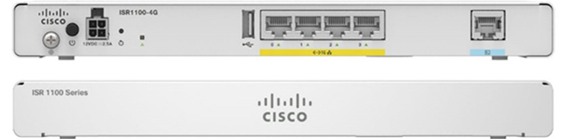 EAN 0889728256087 - Cisco ISR1100-4G router Gigabit Ethernet Gris imagen 1