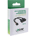 EAN 4043718181605 - InLine 33440M cambiador de género para cable 2 x USB A USB A Negro imagen 2