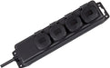 EAN 4007123575930 - Brennenstuhl 1159960 limitador de tensión Negro 4 salidas AC 230 V 2 m imagen 1