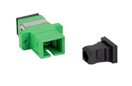 EAN 5901969433630 - Lanberg FA-SCAP-SS01-2501-BK adaptador de fibra óptica SC/APC Negro, Verde imagen 2
