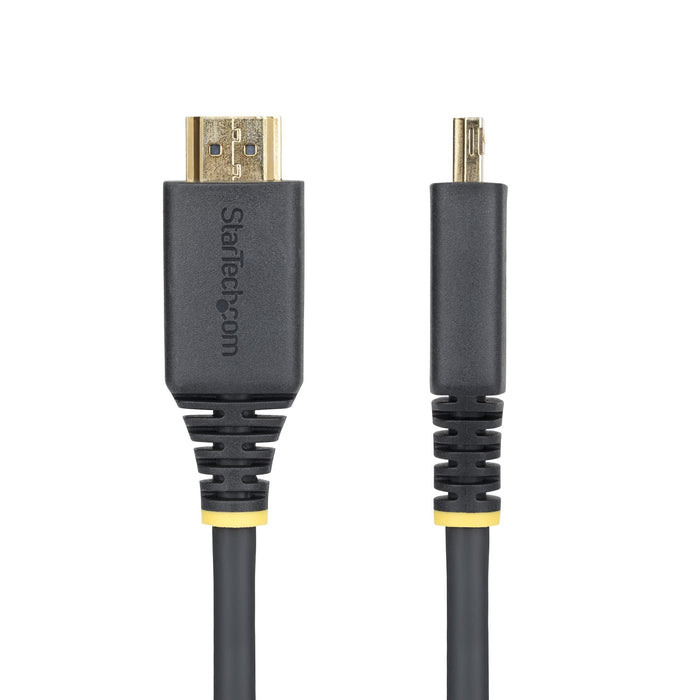 EAN 65030925372 - StarTech.com HDMI2-CABLE-GRIP-1M cable HDMI HDMI tipo A (Estándar) Negro imagen 3