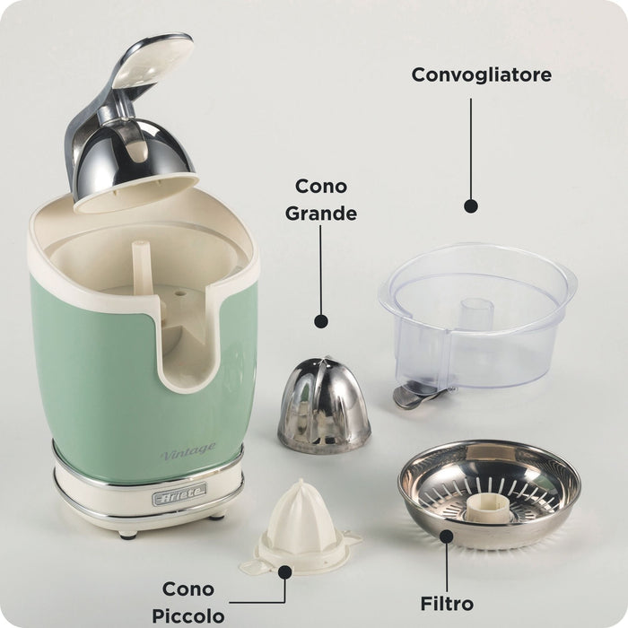 EAN 8003705118140 - Ariete 0413/04 prensa de cítricos eléctricos 0,6 L 85 W Verde imagen 6