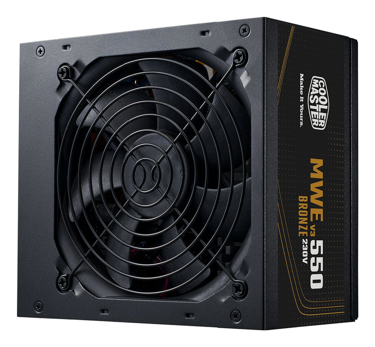 EAN 4719512145104 - Cooler Master MWE Bronze 550 V3 230V unidad de fuente de alimentación 550 W 24-pin ATX ATX Negro imagen 1