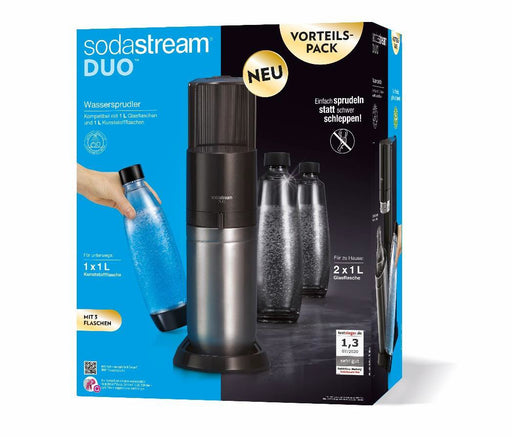 EAN 7290113761308 - SodaStream DUO Negro, Acero inoxidable imagen 1
