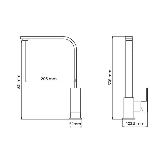 EAN 8425998011944 - EDM 01194 grifo Cromo imagen 2