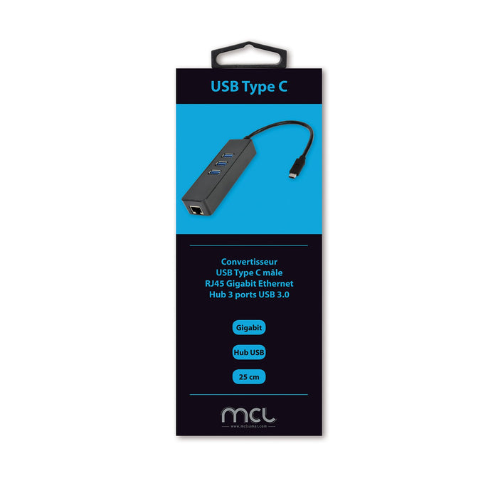 EAN 3700224757113 - MCL USB3C-125H3/C adaptador y tarjeta de red Ethernet 1000 Mbit/s imagen 5