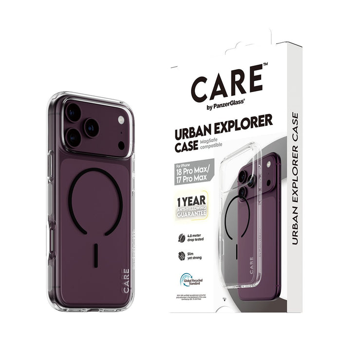 EAN 5715685043963 - PanzerGlass CARE™ by ® Urban Explorer Case Transparent w. Black MagSafe iPhone 2026 Pro Max | 17 Pro Max  imagen 6