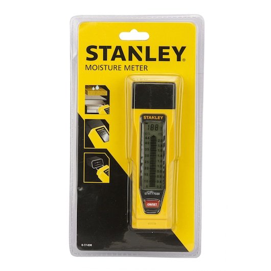 EAN 3253560770303 - Stanley 0-77-030 medidor de humedad Resistencia (puntas de medición) Concreto, Mortero, Yeso, Madera imagen 6