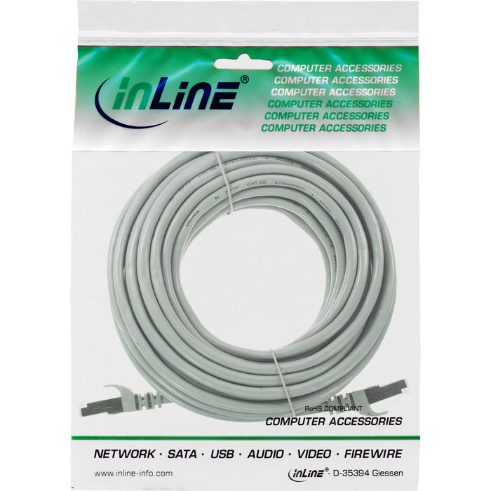 EAN 4043718008049 - InLine 72500L cable de red Gris 10 m Cat5e F/UTP (FTP) imagen 3