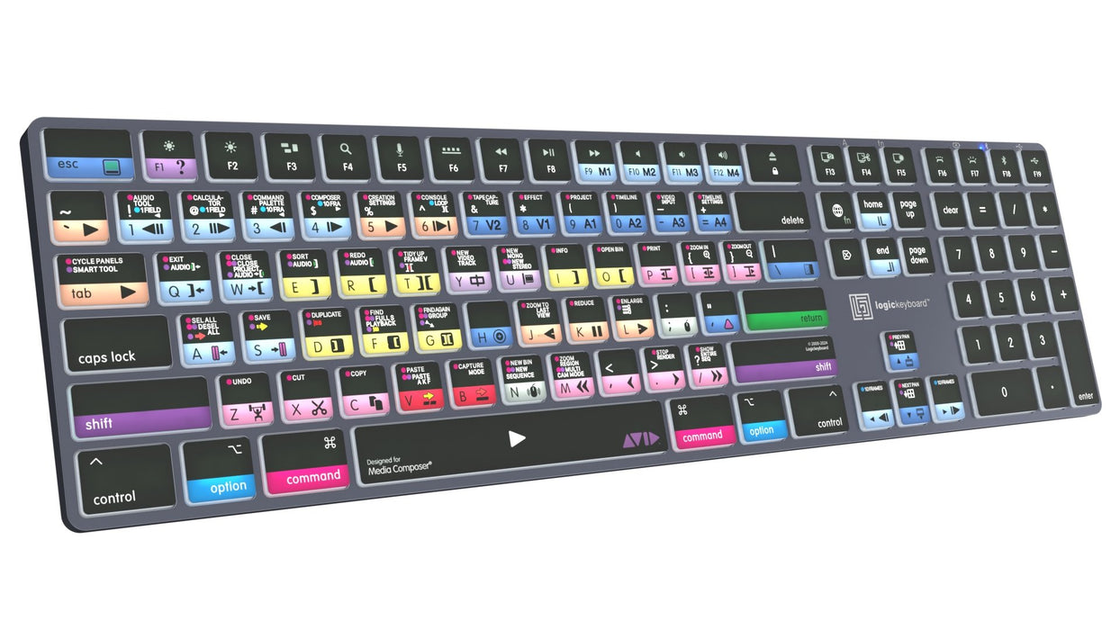 EAN 5707795022228 - Logickeyboard LKB-MCOMP-TM-UK teclado Oficina Bluetooth QWERTY Inglés Gris, Titanio imagen 3