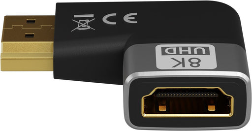 EAN 4040849720109 - Goobay 72010 adaptador de cable de vídeo HDMI tipo A (Estándar) Negro, Plata imagen 2