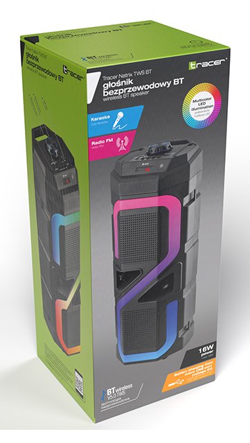 EAN 5907512870129 - Tracer Natrix Altavoz portátil estéreo Negro 16 W imagen 4