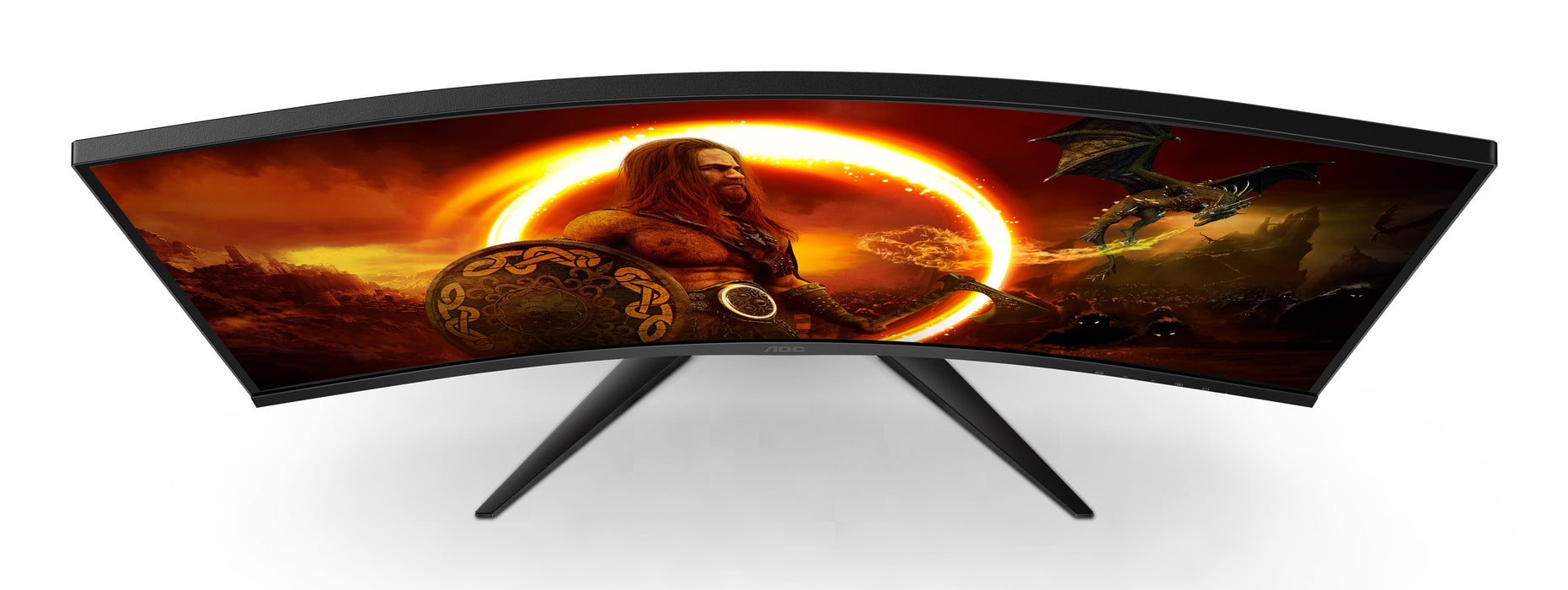 EAN 4038986117395 - AOC G2 C32G2ZE/BK pantalla para PC 80 cm (31.5") 1920 x 1080 Pixeles Full HD LED Negro, Rojo imagen 6