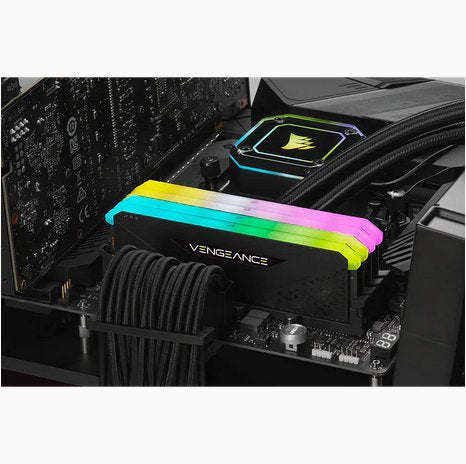 EAN 0840006649083 - Corsair Vengeance RGB CMG64GX4M2E3200C16 módulo de memoria 64 GB 2 x 32 GB DDR4 288-pin DIMM imagen 4