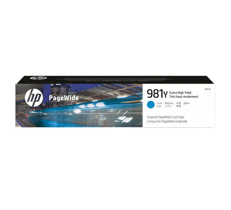 EAN 0889296095293 - HP 981Y Extra High Yield Cyan Original PageWide Cartridge cartucho de tinta 1 pieza(s) Alto rendimiento ( imagen 1