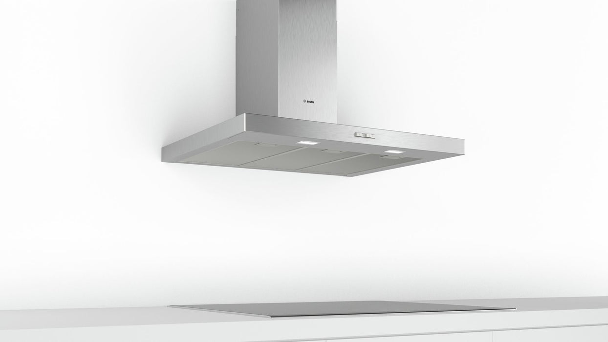 EAN 4242005036097 - Bosch Serie 2 DWB96BC50 campana De pared Acero inoxidable 590 m³/h imagen 2