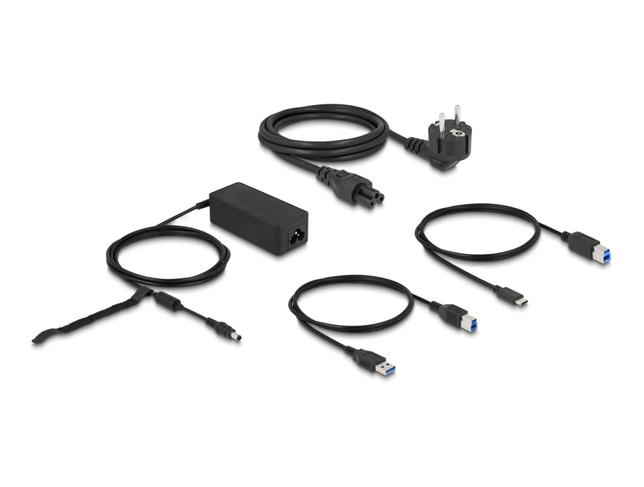 EAN 4043619877287 - DeLOCK 87728 base para portátil y replicador de puertos USB 3.2 Gen 1 (3.1 Gen 1) Type-A + Type-C Negro imagen 4
