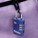 EAN 3520190928153 - MASTER LOCK 4686EURT candado para maletas Candado con combinación para maleta Zinc Negro, Azul, Púrpura,  imagen 2