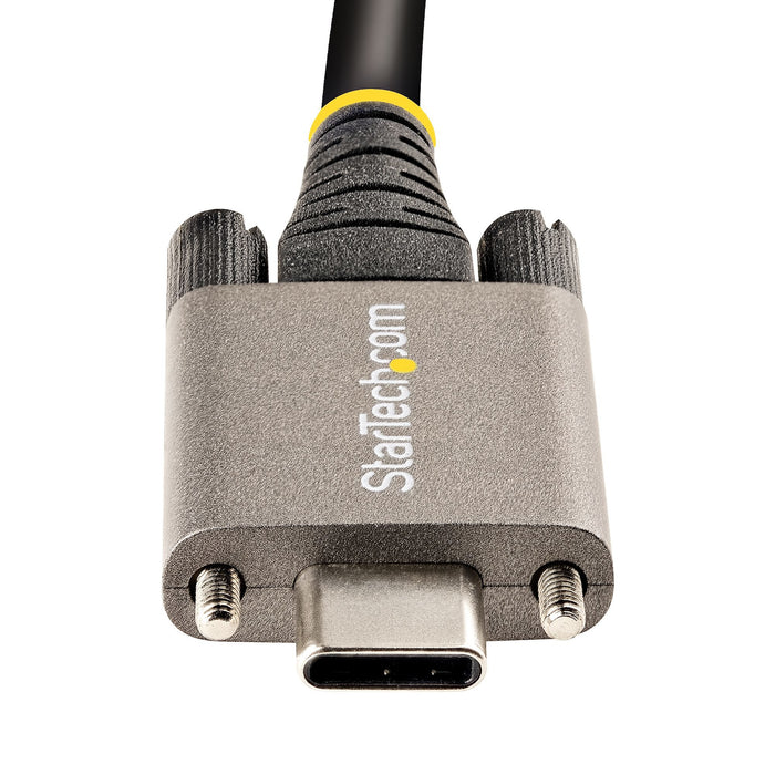 EAN 0065030892957 - StarTech.com USB31CCSLKV50CM cable USB USB 3.2 Gen 2 (3.1 Gen 2) 0,5 m USB C Gris, Negro imagen 6