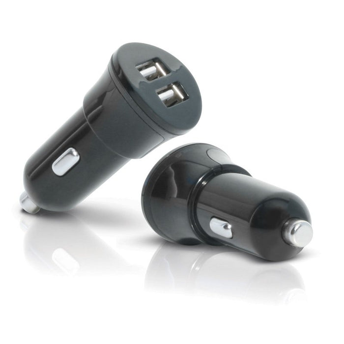 EAN 3760080650362 - Mobilis Car Charger 2 USB Universal Negro Encendedor de cigarrillos Auto imagen 1