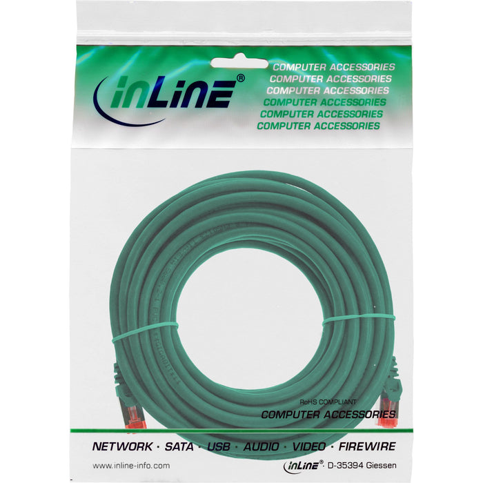 EAN 4043718231935 - InLine 4043718231935 cable de red Verde 10 m Cat6 S/FTP (S-STP) imagen 3