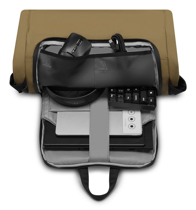 EAN 195892135272 - Lenovo GX41U39298 maletines para portátil 40,6 cm (16") Mochila Negro, Amarillo imagen 4
