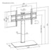 EAN 8435739901670 - AISENS DT86TS-291 soporte para TV 2,18 m (86") imagen 6