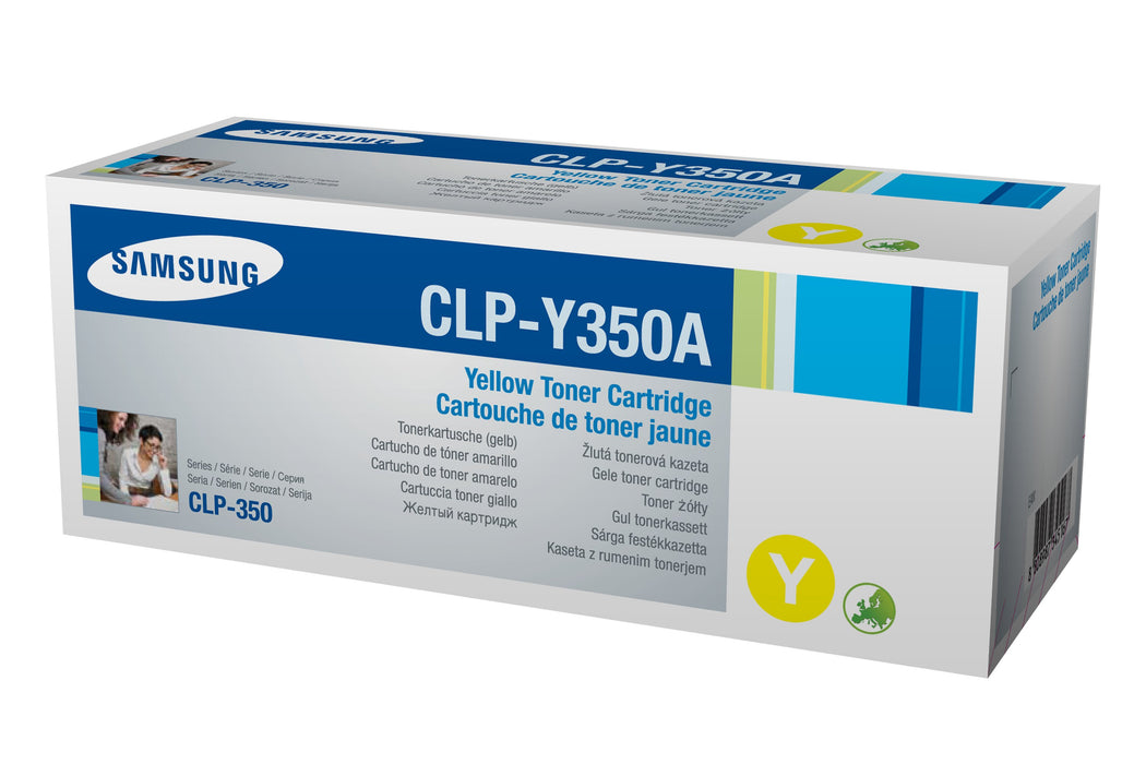 EAN 8808987345167 - Samsung CLP-Y350A cartucho de tóner 1 pieza(s) Original Amarillo imagen 3
