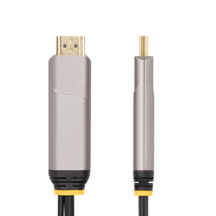 EAN 65030898812 - StarTech.com 146B-USBC-HDMI4K-AOC adaptador de cable de vídeo HDMI tipo A (Estándar) Negro imagen 3