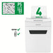 EAN 4002432127191 - Leitz 80940000 triturador de papel Microcorte 55 dB Gris, Blanco imagen 7