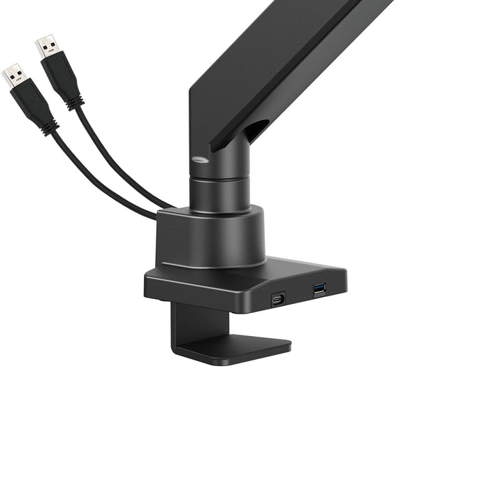 EAN 766623462594 - Manhattan 462594 soporte para monitor 144,8 cm (57") Escritorio Negro imagen 6