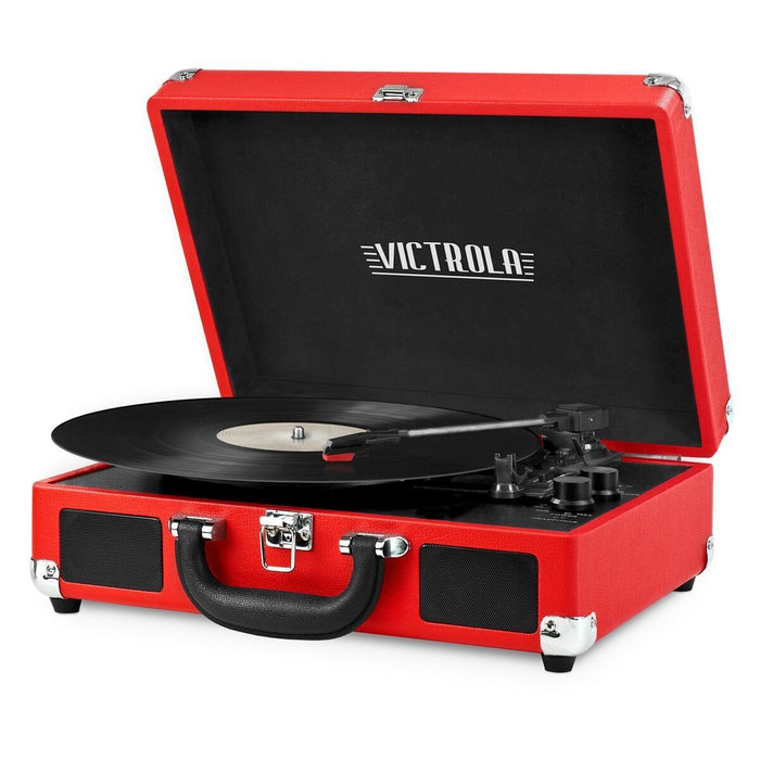EAN 5060647650384 - Victrola VSC-550BT Tocadiscos de tracción por correa Negro, Rojo imagen 1