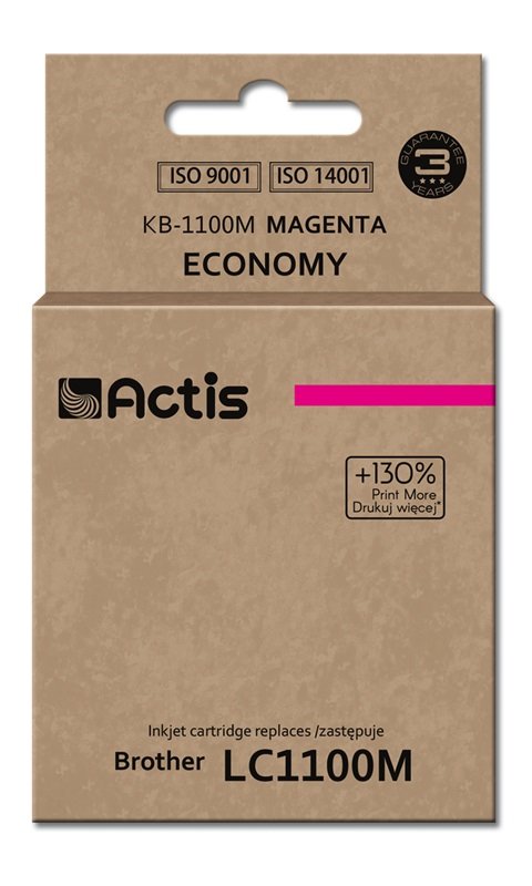 EAN 5901452135553 - Actis KB-1100M cartucho de tinta 1 pieza(s) Compatible Rendimiento estándar Magenta imagen 1