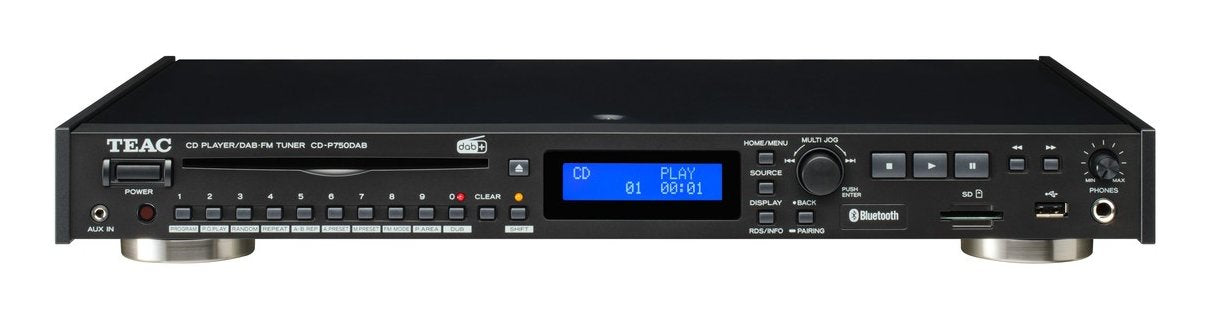 EAN 4907034223909 - TEAC CD-P750DAB-B reproductor de CD Negro Grabadora de CD imagen 1