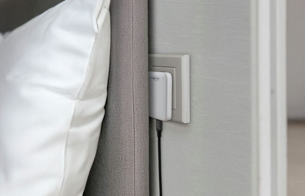 EAN 4013674218882 - Ansmann 1001-0174 cargador de dispositivo móvil Universal Blanco Corriente alterna Carga rápida Interior imagen 3
