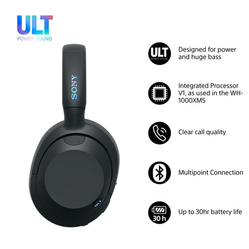EAN 4548736156432 - Sony WHULT900NB auricular y casco Auriculares Inalámbrico y alámbrico Diadema Llamadas/Música Bluetooth N imagen 2