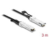EAN 4043619842438 - DeLOCK 84243 Cable de fibra óptica e InfiniBand QSFP+ Negro imagen 1