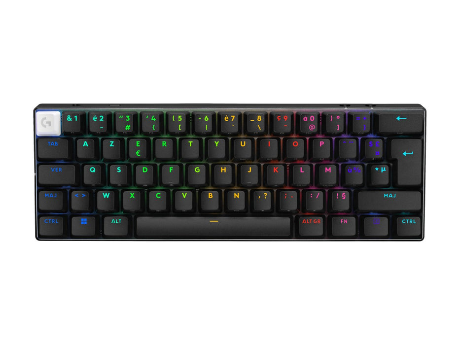 EAN 5099206112810 - Logitech G PRO X 60 teclado Juego RF Wireless + Bluetooth AZERTY Francés Negro imagen 6